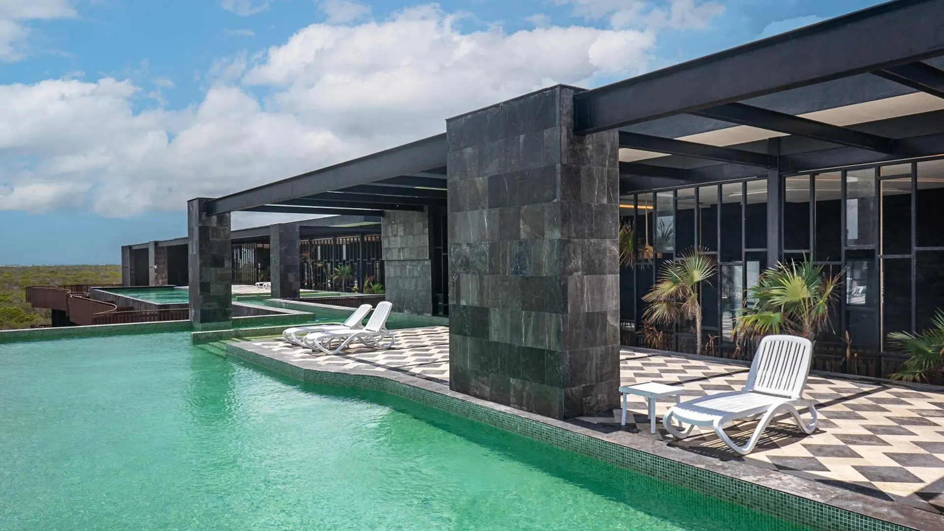 公寓 Nuevo Estudio Zona Hotelera Piscina En La Azotea Con Vista Al Mar 图卢姆 墨西哥